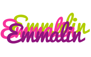 Emmalin flowers logo