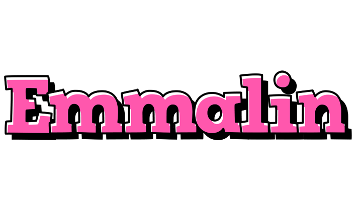 Emmalin girlish logo
