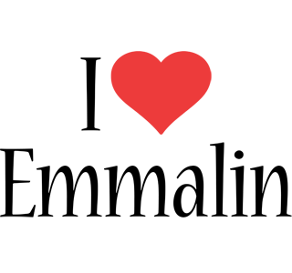Emmalin i-love logo