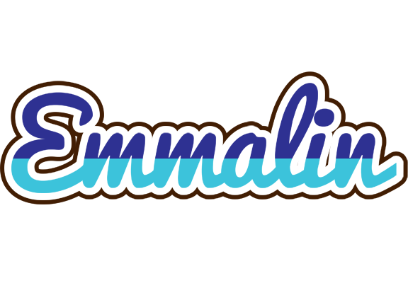 Emmalin raining logo