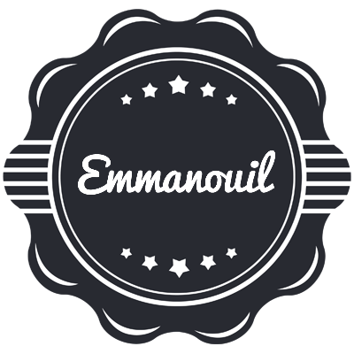 Emmanouil badge logo