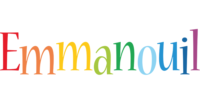 Emmanouil birthday logo