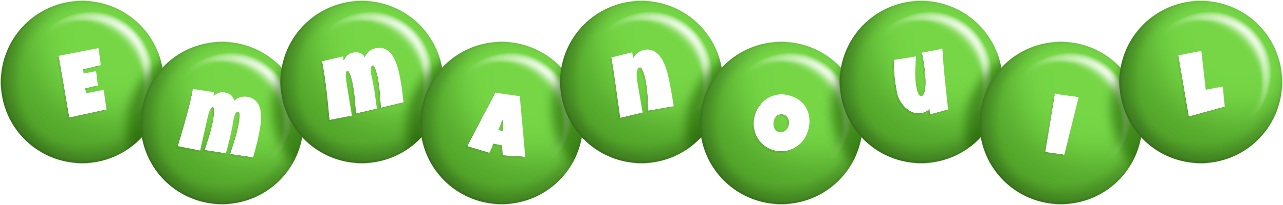 Emmanouil candy-green logo