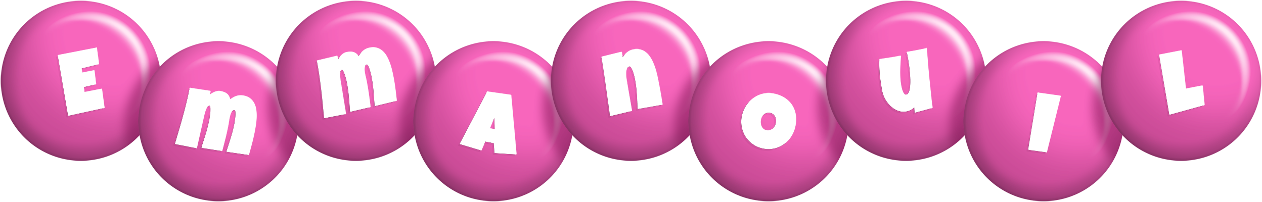 Emmanouil candy-pink logo