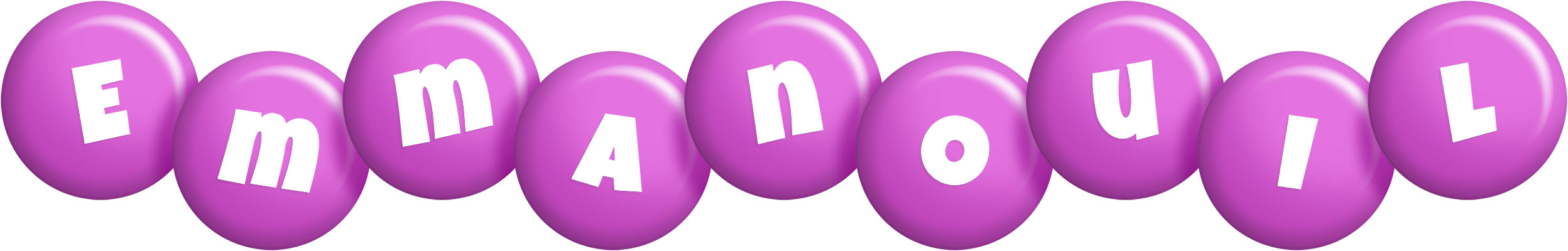 Emmanouil candy-purple logo