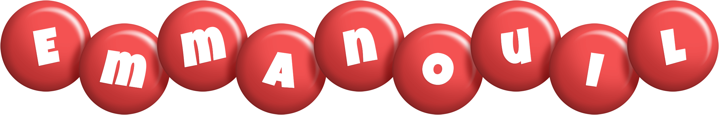 Emmanouil candy-red logo