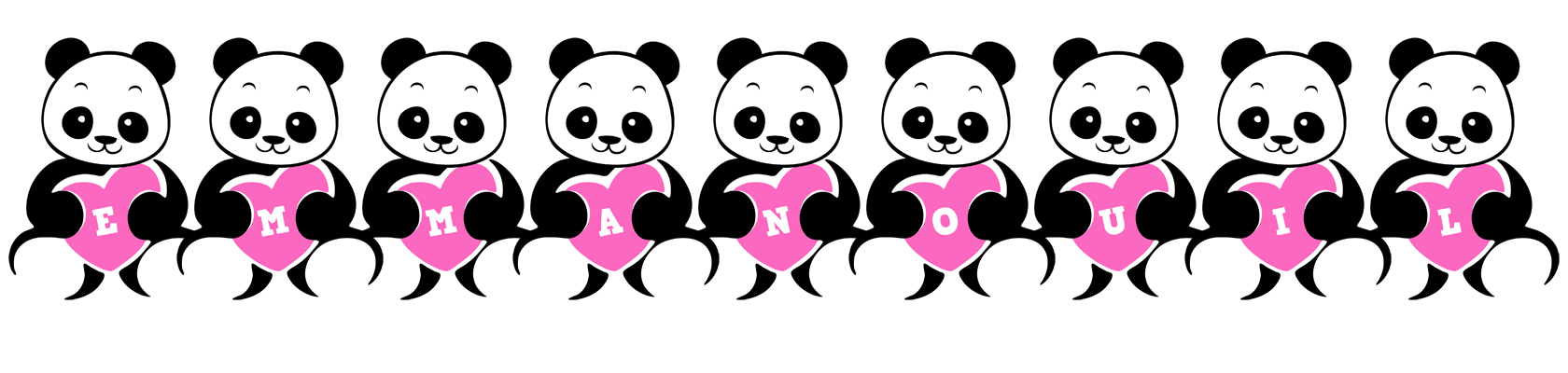 Emmanouil love-panda logo