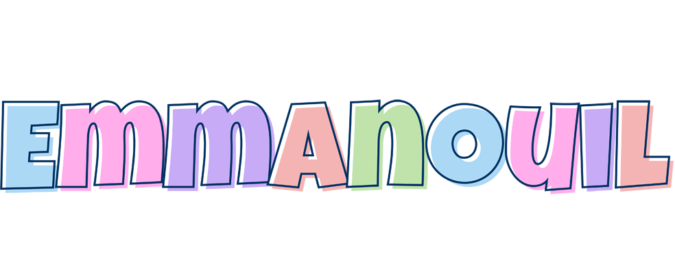Emmanouil pastel logo