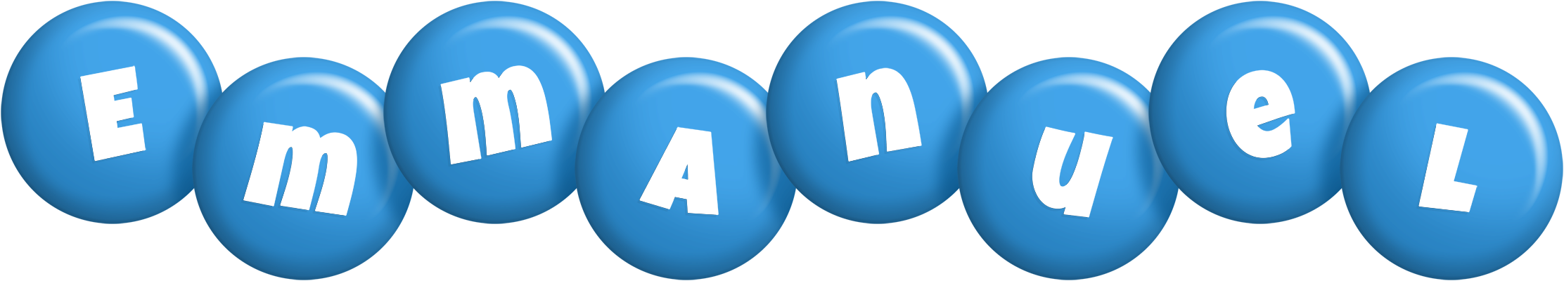 Emmanuel candy-blue logo