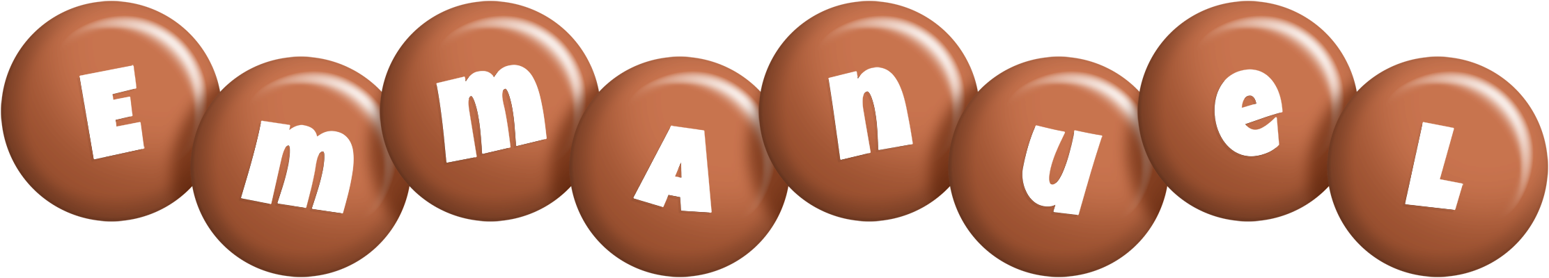 Emmanuel candy-brown logo