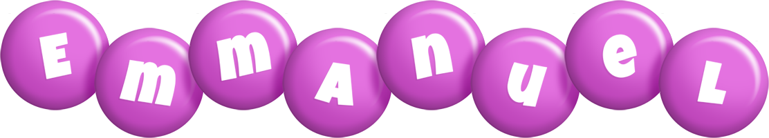 Emmanuel candy-purple logo