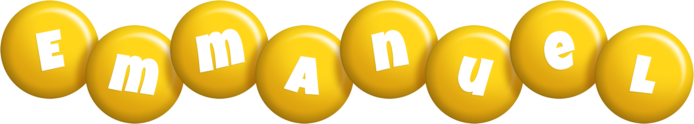 Emmanuel candy-yellow logo