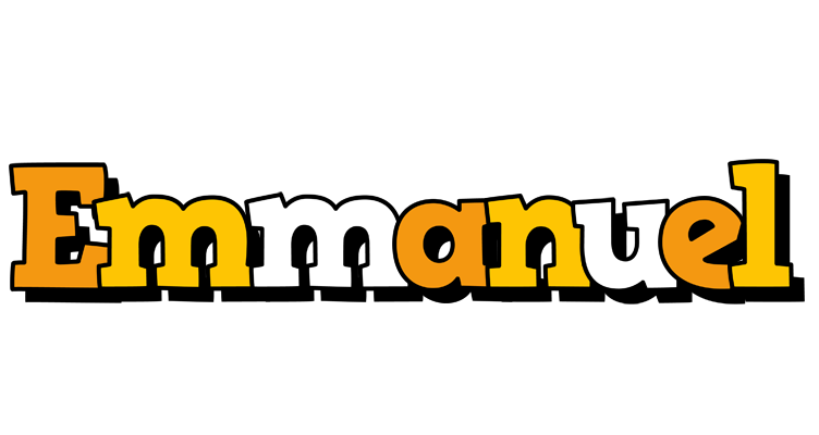 Emmanuel cartoon logo