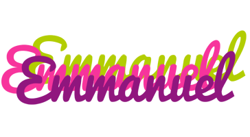 Emmanuel flowers logo