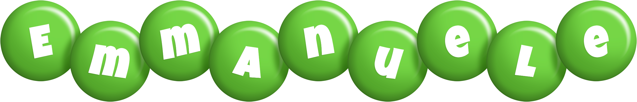Emmanuele candy-green logo
