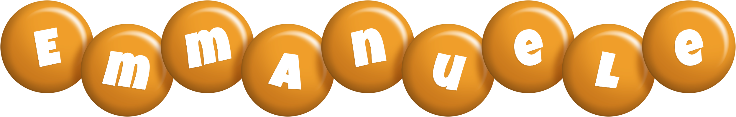 Emmanuele candy-orange logo