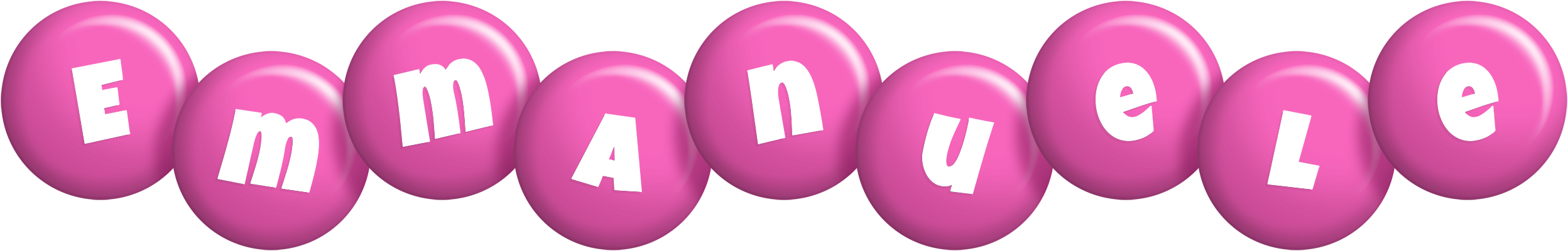 Emmanuele candy-pink logo