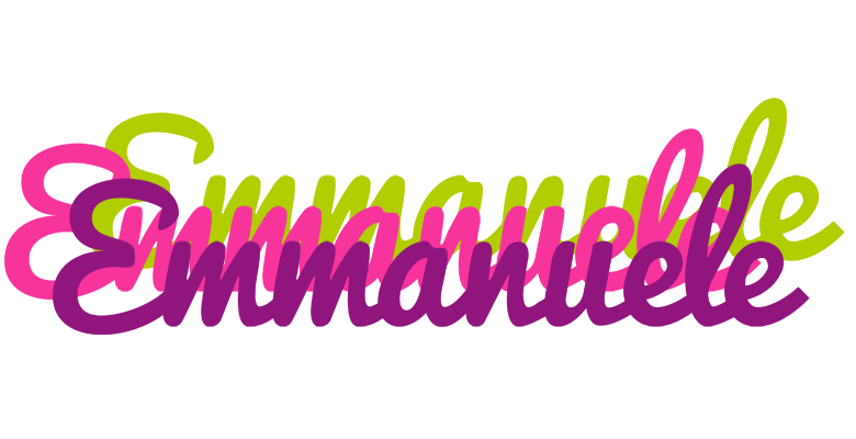 Emmanuele flowers logo