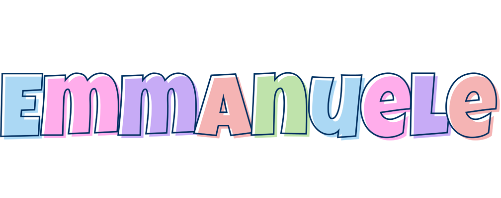 Emmanuele pastel logo