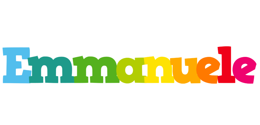 Emmanuele rainbows logo