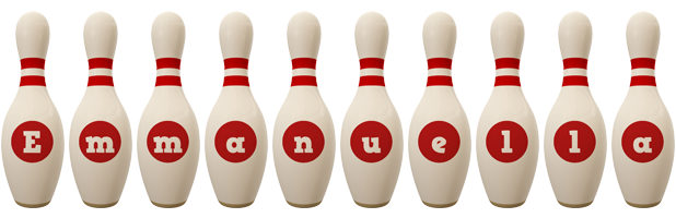 Emmanuella bowling-pin logo