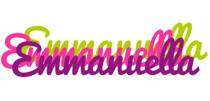 Emmanuella flowers logo