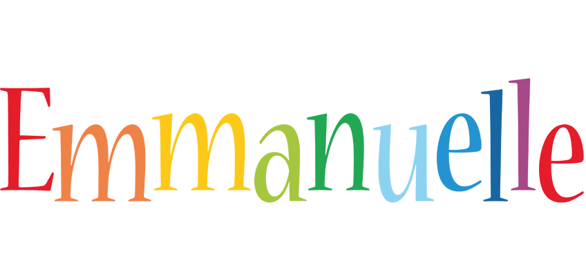 Emmanuelle birthday logo