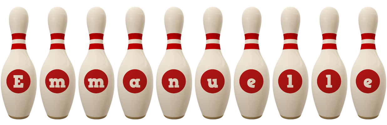 Emmanuelle bowling-pin logo