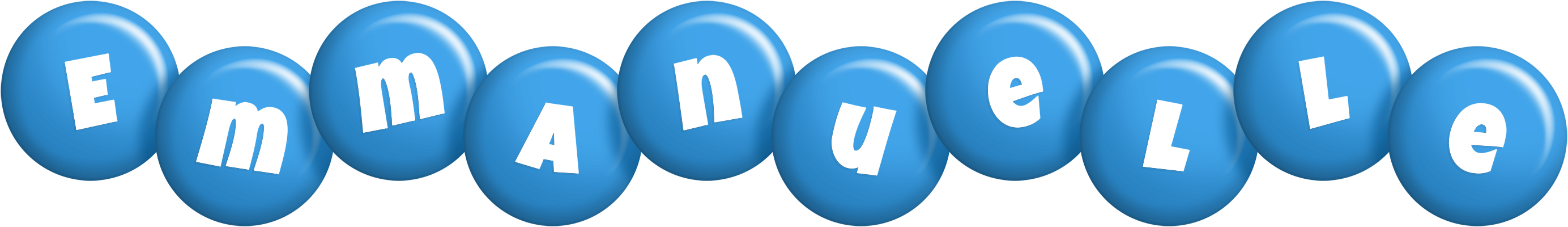 Emmanuelle candy-blue logo