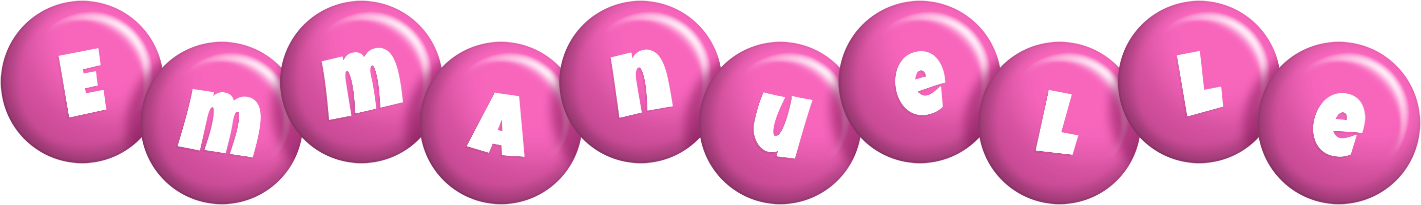Emmanuelle candy-pink logo