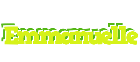 Emmanuelle citrus logo