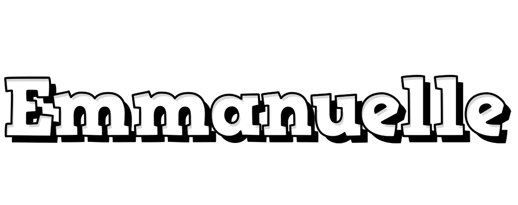 Emmanuelle snowing logo