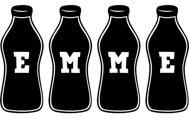 Emme bottle logo