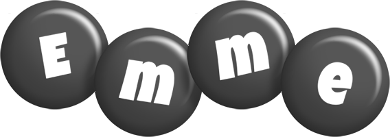 Emme candy-black logo