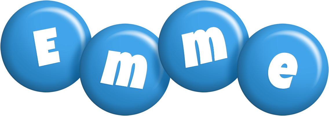Emme candy-blue logo