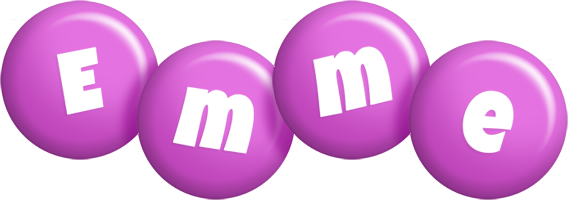 Emme candy-purple logo