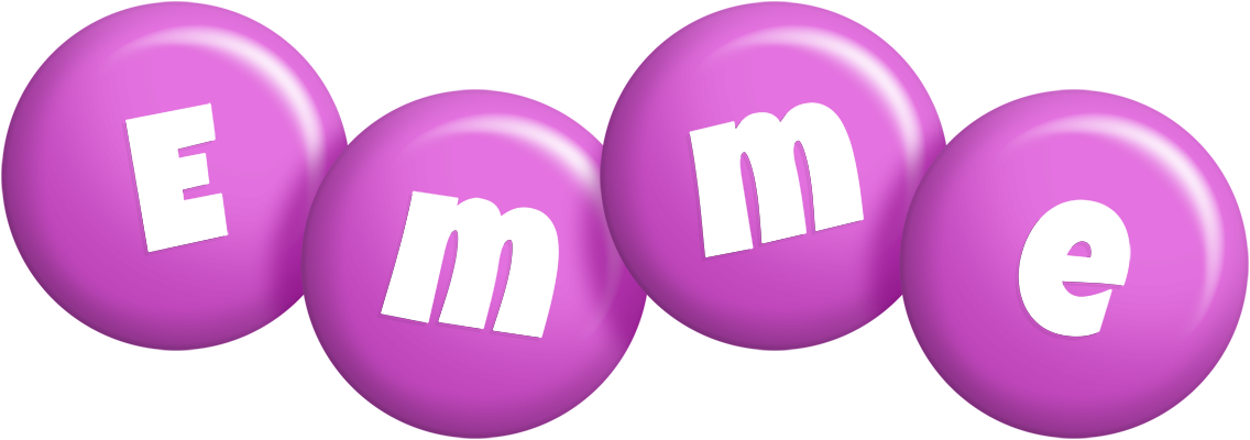 Emme candy-purple logo