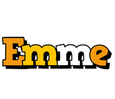Emme cartoon logo