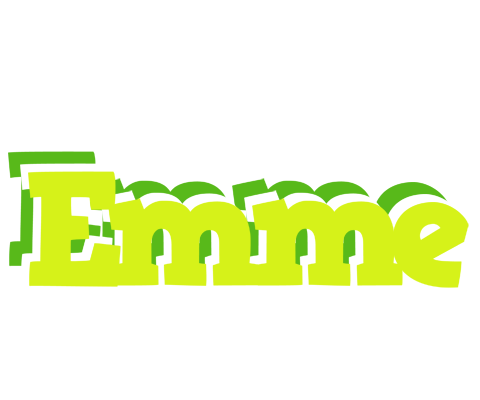 Emme citrus logo