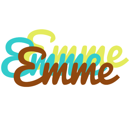 Emme cupcake logo