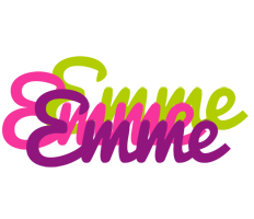 Emme flowers logo