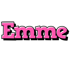 Emme girlish logo