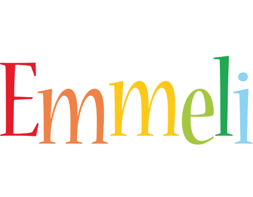Emmeli birthday logo