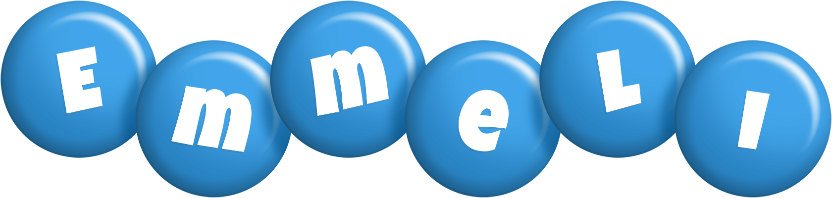 Emmeli candy-blue logo