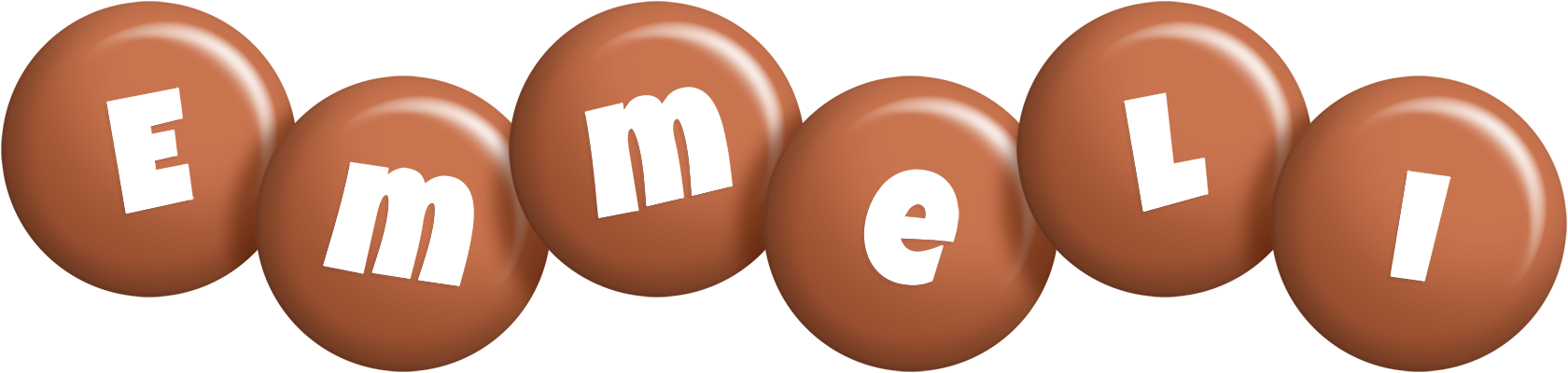 Emmeli candy-brown logo
