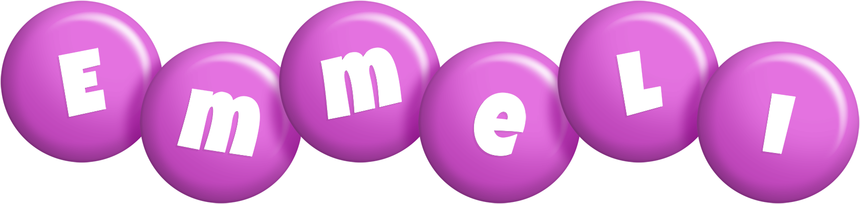 Emmeli candy-purple logo
