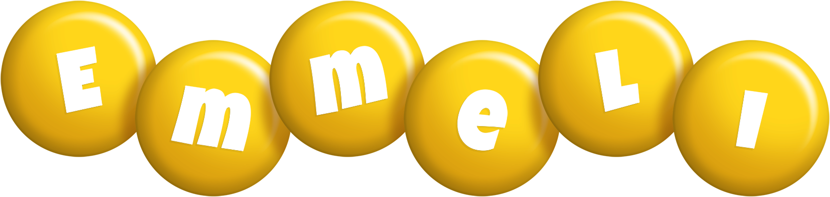 Emmeli candy-yellow logo