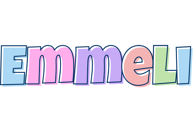Emmeli pastel logo