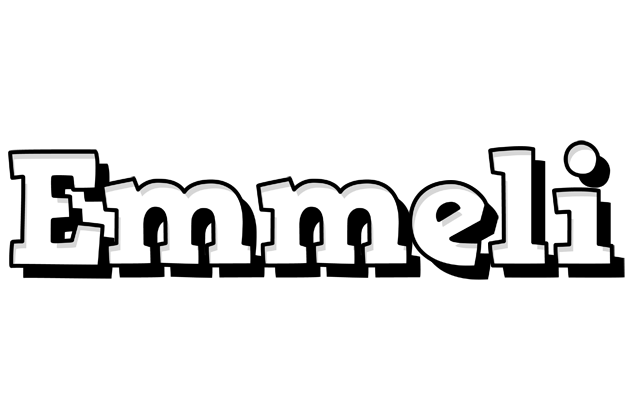 Emmeli snowing logo
