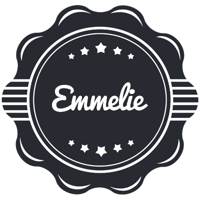 Emmelie badge logo